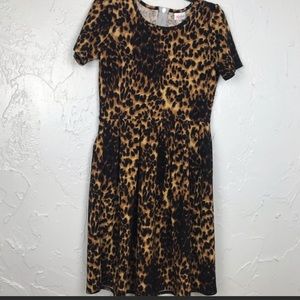 Lularoe Animal Leopard Print Dress